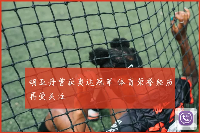 胡亚丹曾获奥运冠军 体育荣誉经历再受关注