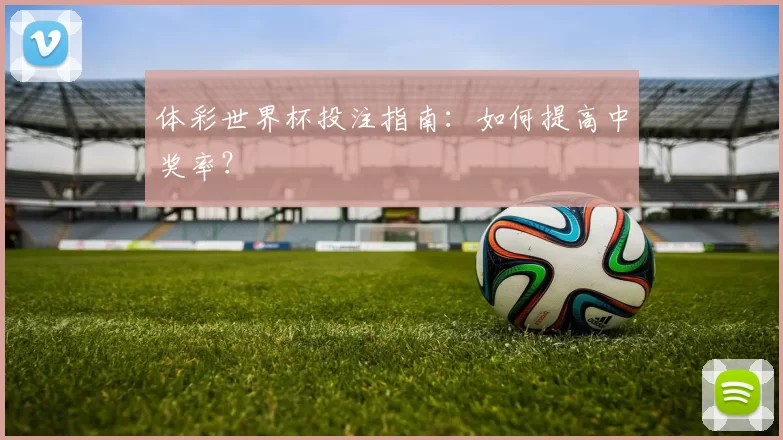 体彩世界杯投注指南:如何提高中奖率?